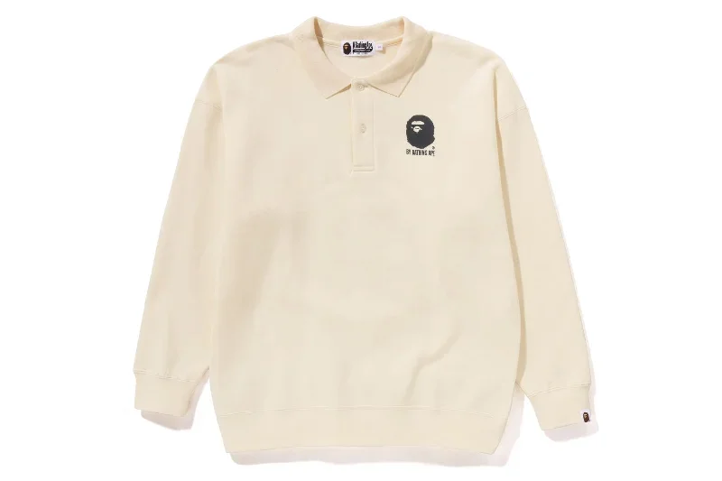 BY BATHING L/S POLO SHIRT