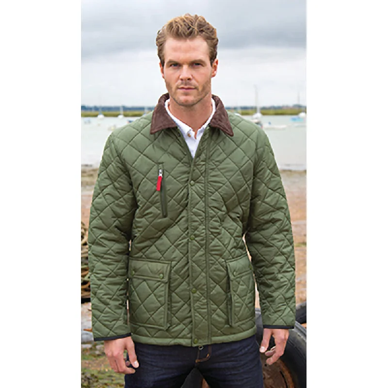 result-mens-cheltenham-gold-fleece-lined-jacket-water-repellent-windproof