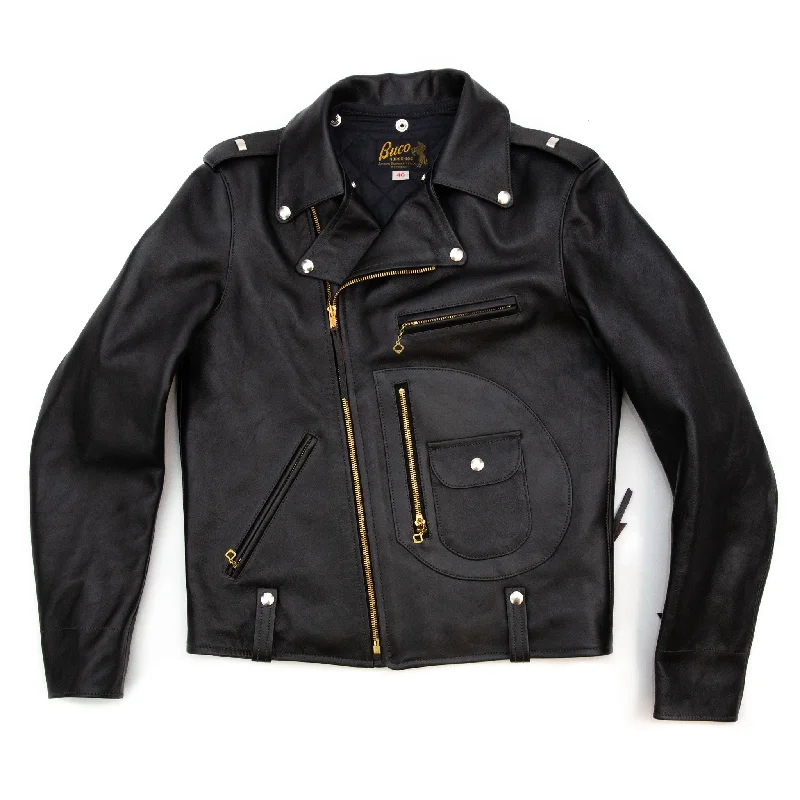 The Real McCoy's BJ9111 J-24 Buco Horsehide Leather Biker Jacket