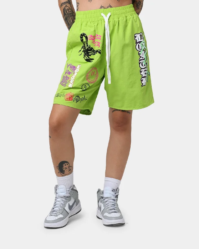 Loiter Hydra Shorts Neon Green