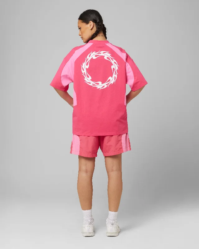 loiter-subcultural-panel-t-shirt-pink-womens