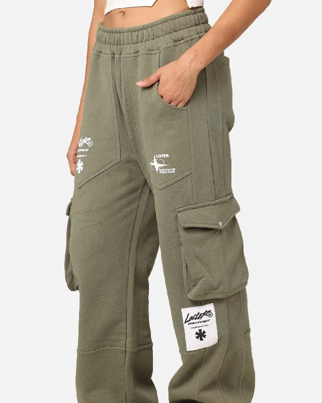 loiter-utopia-cargo-pants-khaki-green-womens