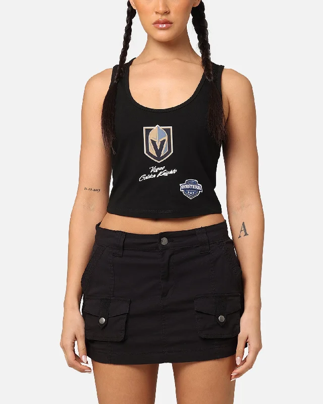 Pro Standard Women's Las Vegas Golden Knights Fitted Racerback Top Black