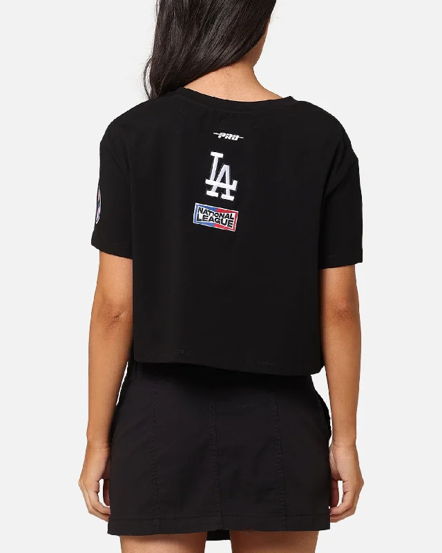 pro-standard-women-s-los-angeles-dodgers-boxy-cropped-t-shirt-black