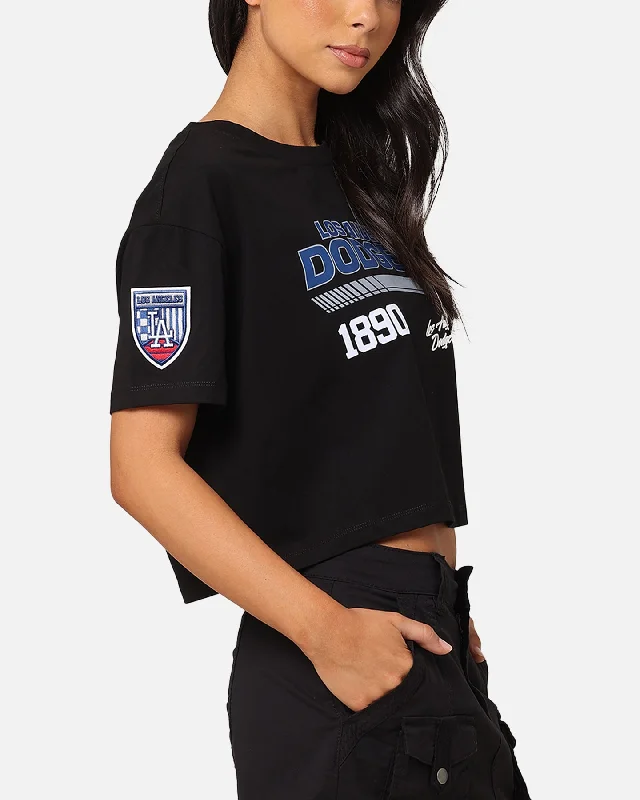 pro-standard-women-s-los-angeles-dodgers-boxy-cropped-t-shirt-black