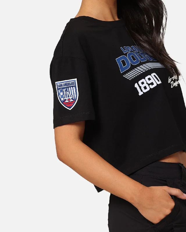 pro-standard-women-s-los-angeles-dodgers-boxy-cropped-t-shirt-black