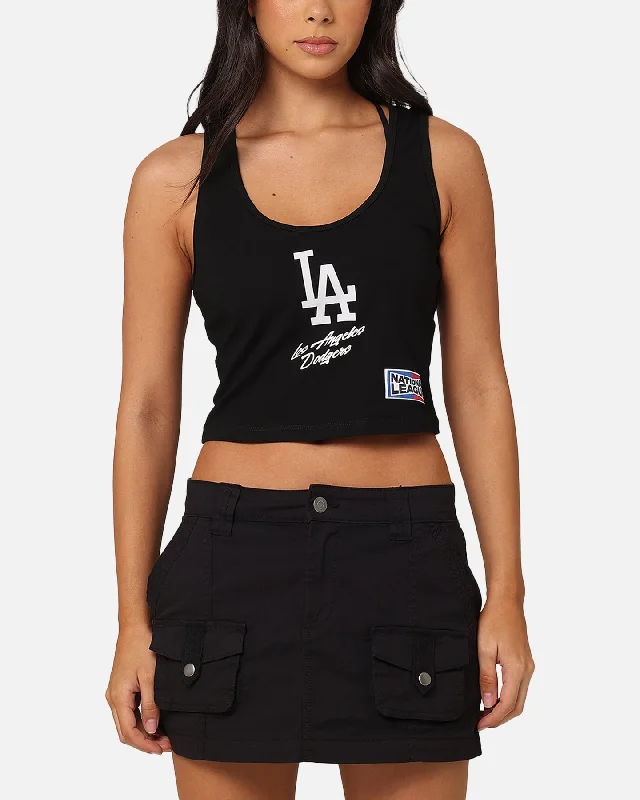 Pro Standard Women's Los Angeles Dodgers Fitted Racerback Top Black