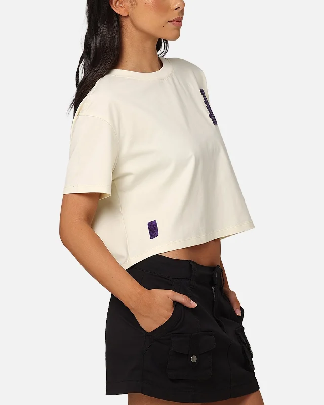 pro-standard-women-s-los-angeles-lakers-triple-tonal-cropped-boxy-t-shirt-eggshell