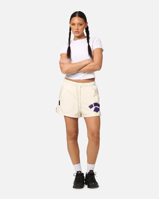 pro-standard-women-s-los-angeles-lakers-triple-tonal-woven-shorts-eggshell