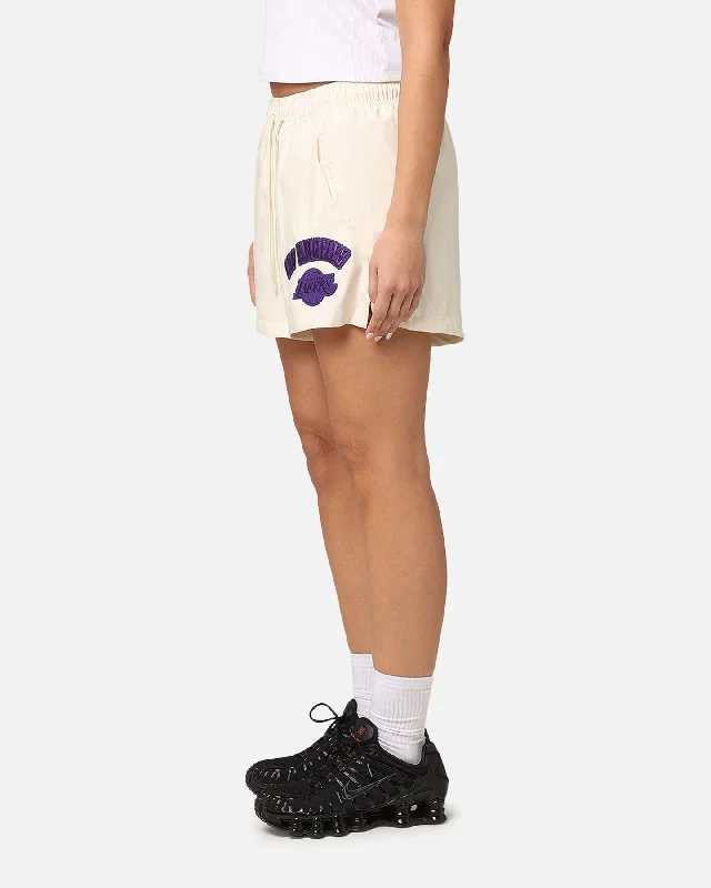 pro-standard-women-s-los-angeles-lakers-triple-tonal-woven-shorts-eggshell