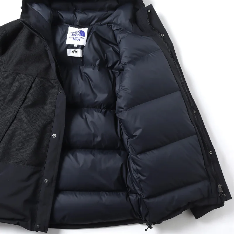 ナイロンタフタ層ラミネート-ウールエステルチェック-ナイロンオックスthe-north-face-ｗネーム-j914-1