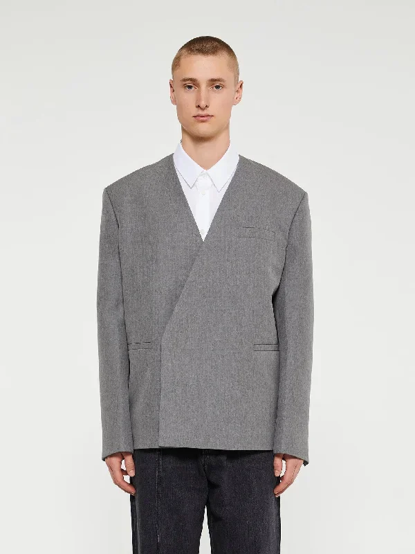 La Veste Cuadrada Jacket in Grey