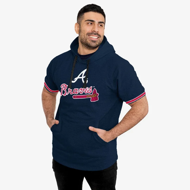 Atlanta Braves Short Sleeve Hoodie