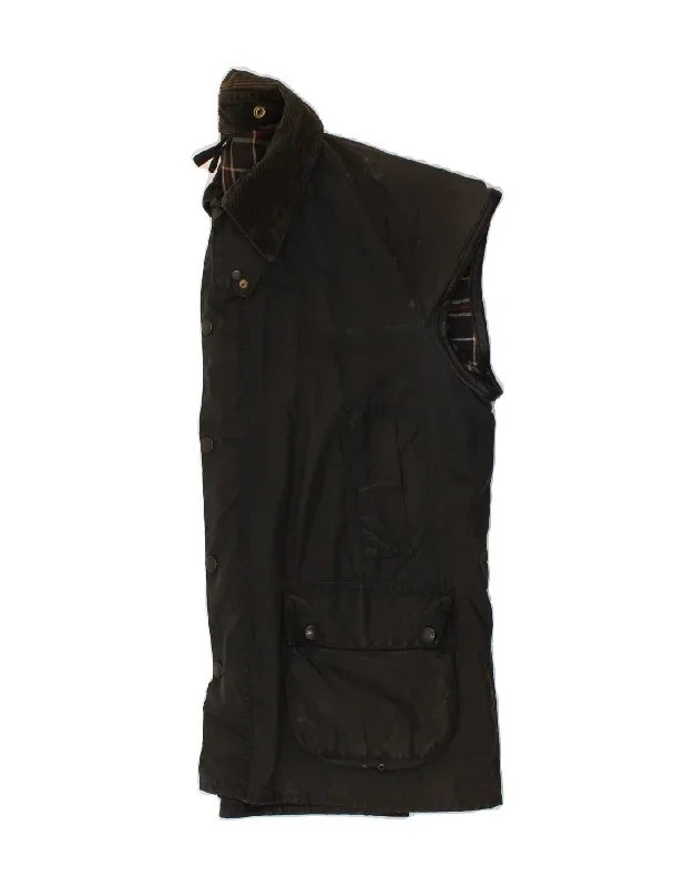 barbour-mens-waxed-cotton-utility-gilet-uk-40-large-black