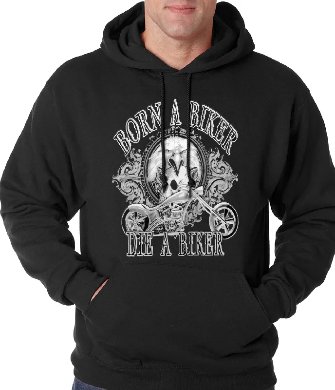 Born to be a Biker Adult Hoodie