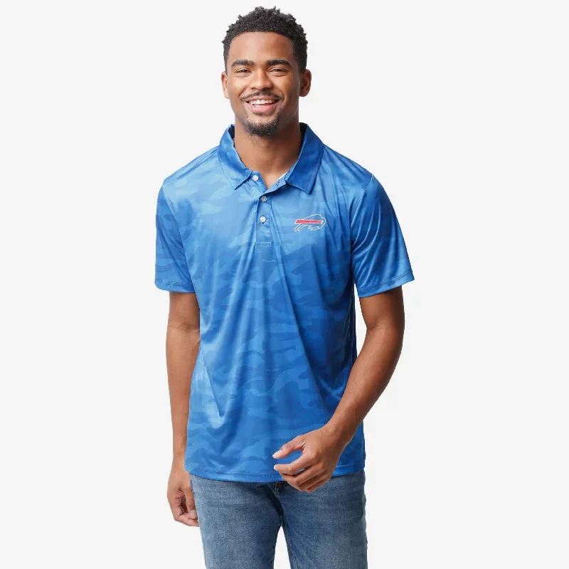 Buffalo Bills Color Camo Polyester Polo