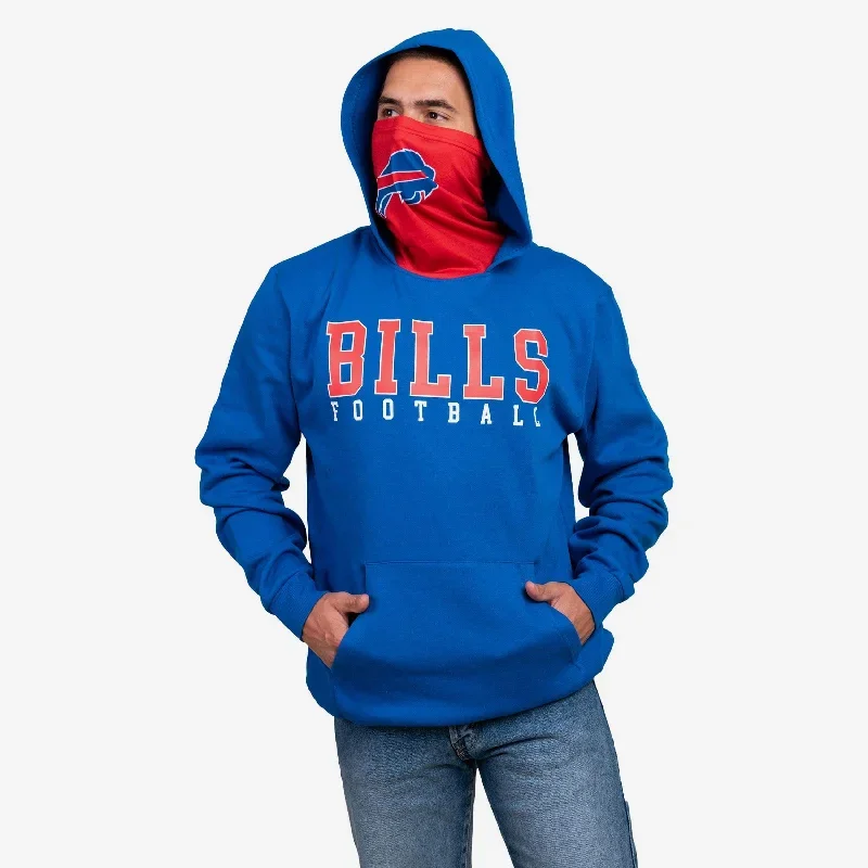 Buffalo Bills Solid Gaiter Hoodie