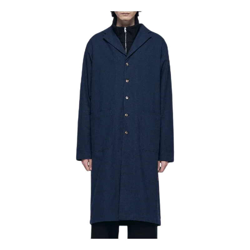 Cotton Coat Blue