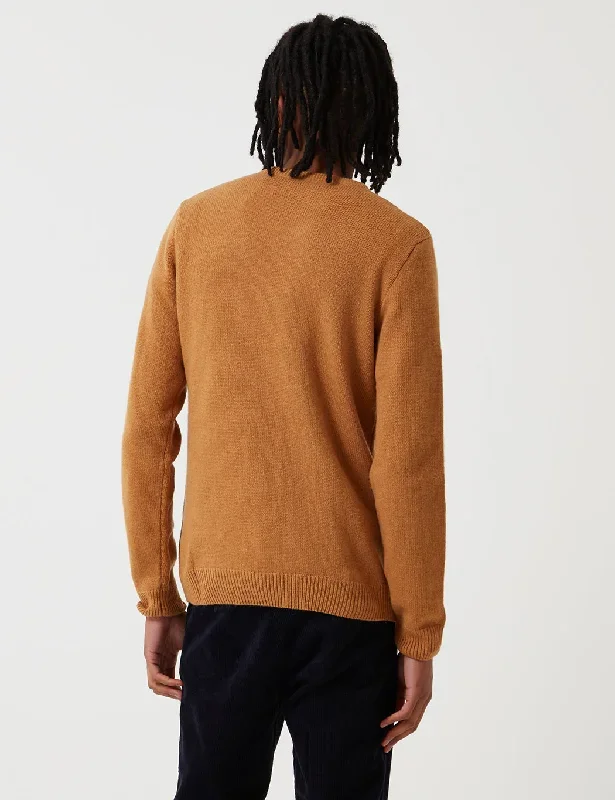 carhartt-allen-sweater-fawn-yellow