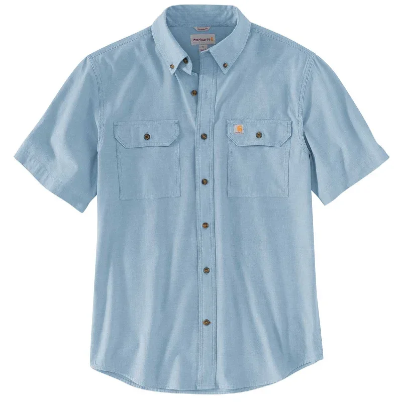 Dark Tan Chambray