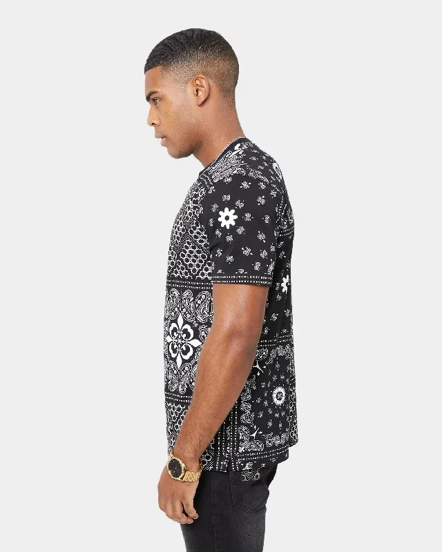 carre-bandana-ultra-classic-short-sleeve-t-shirt-black