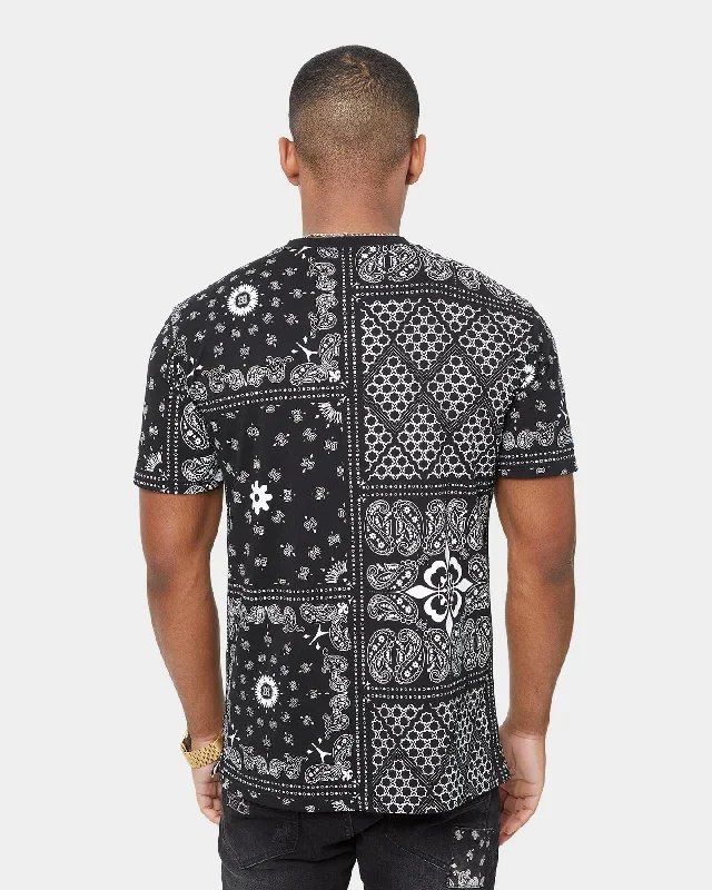 carre-bandana-ultra-classic-short-sleeve-t-shirt-black