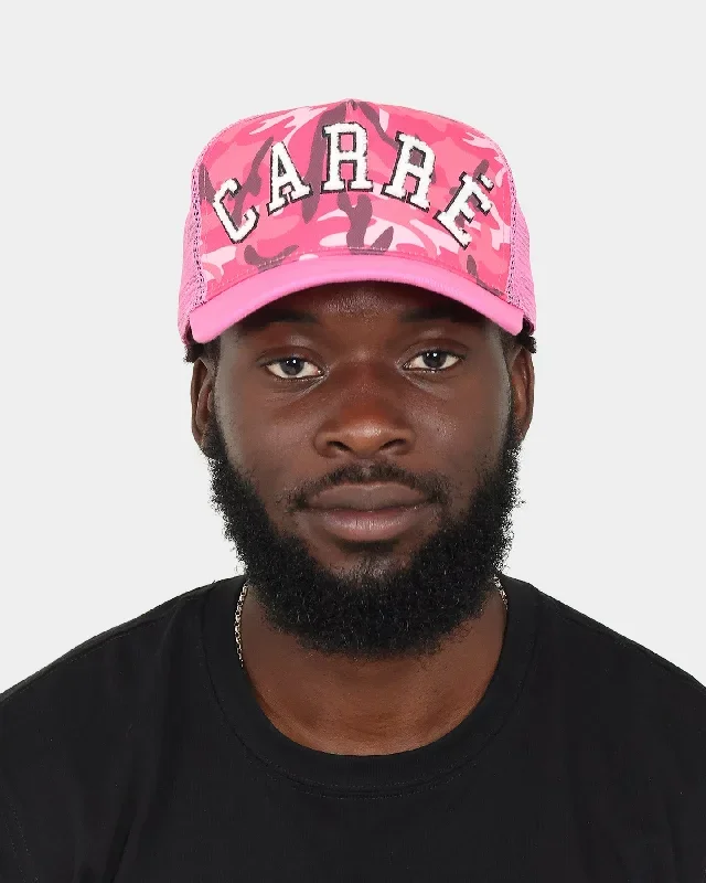 carre-c-class-camo-trucker-strapback-pink