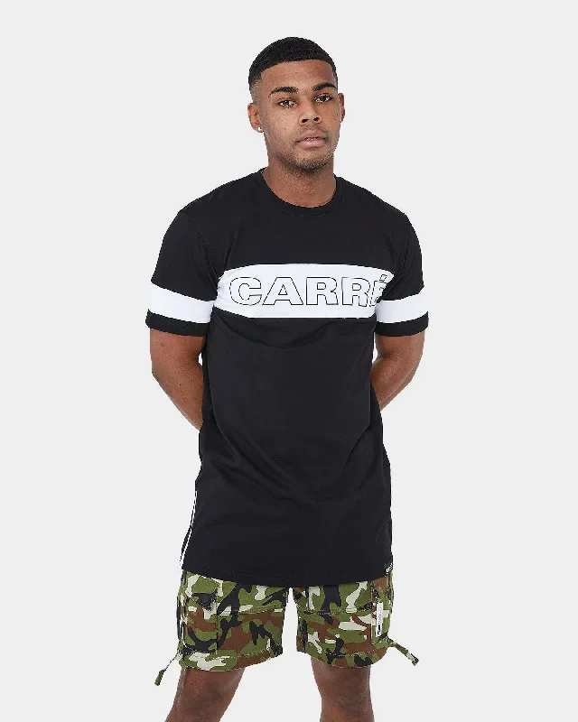 carre-panneau-short-sleeve-t-shirt-black-white