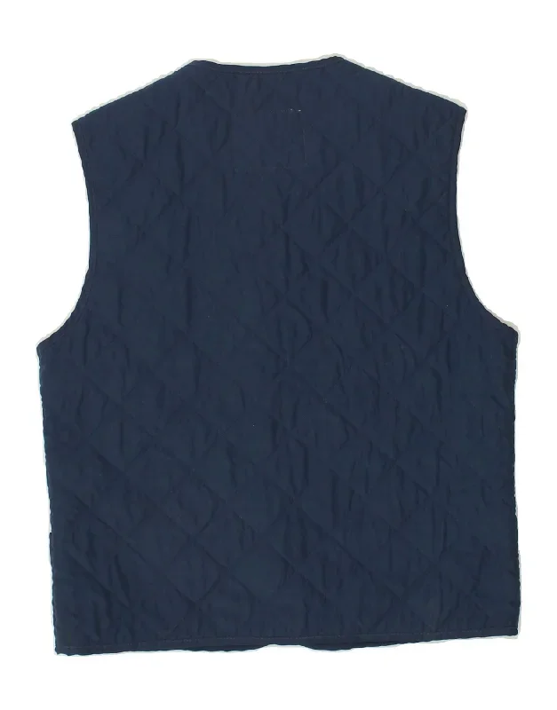 carrera-mens-quilted-gilet-uk-38-medium-navy-blue-cotton