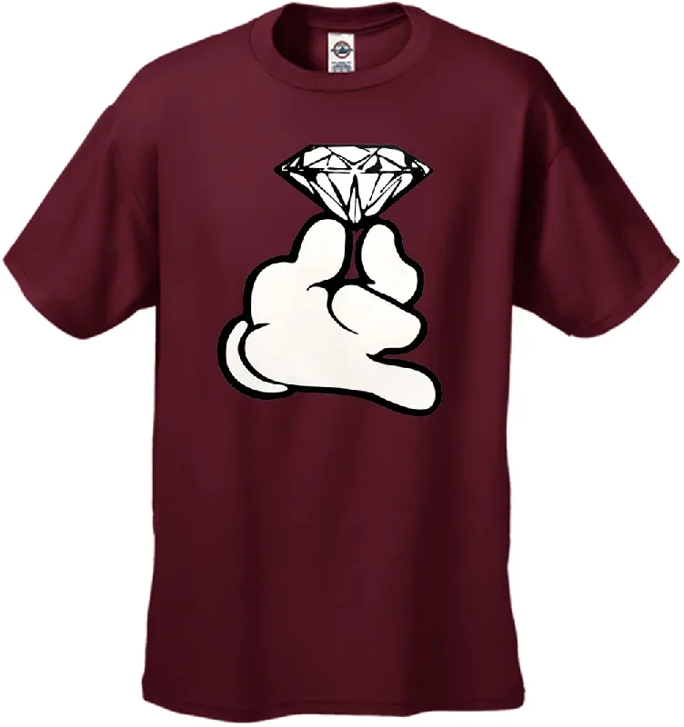 cartoon-hand-with-diamond-mens-t-shirt