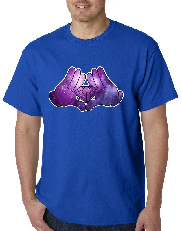 cartoon-hands-diamond-cosmos-mens-t-shirt