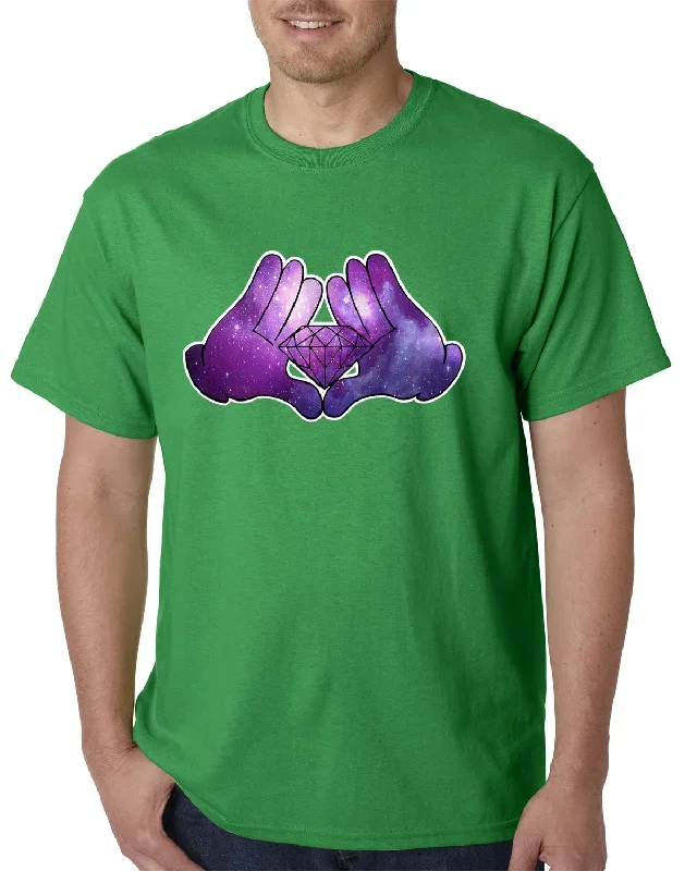 cartoon-hands-diamond-cosmos-mens-t-shirt