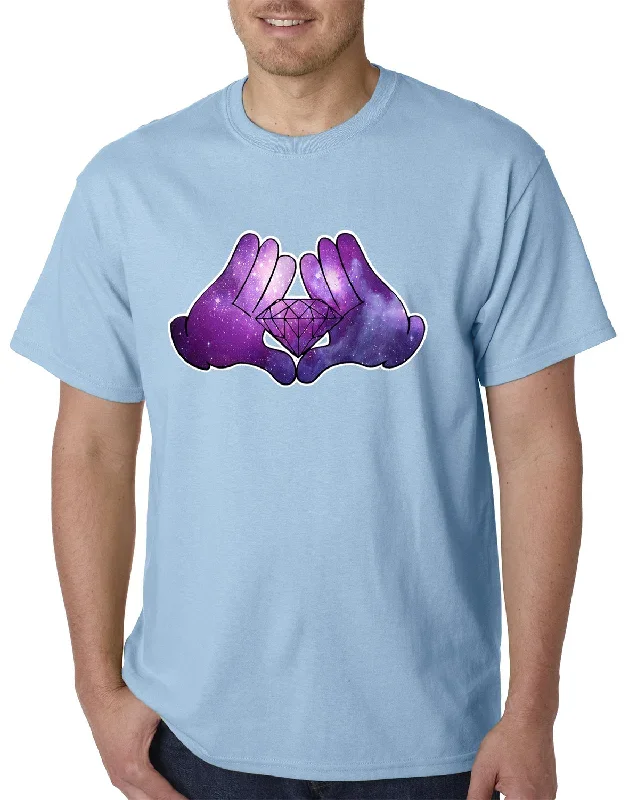 cartoon-hands-diamond-cosmos-mens-t-shirt