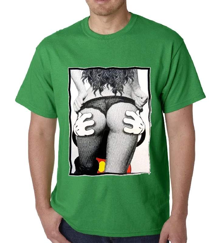 cartoon-hands-getting-a-feel-butt-mens-t-shirt