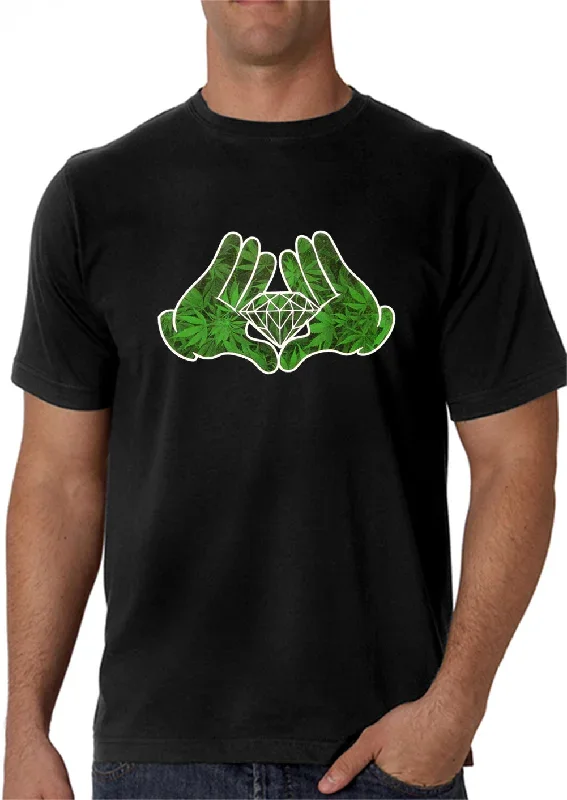 cartoon-hands-pot-leaf-diamond-mens-t-shirt