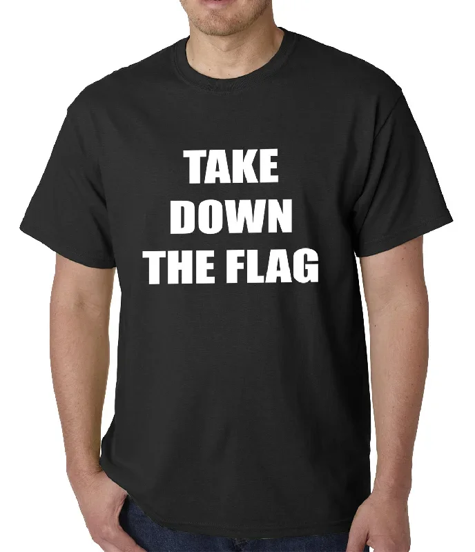 Charleston South Carolina Take Down The Flag Protest Mens T-shirt