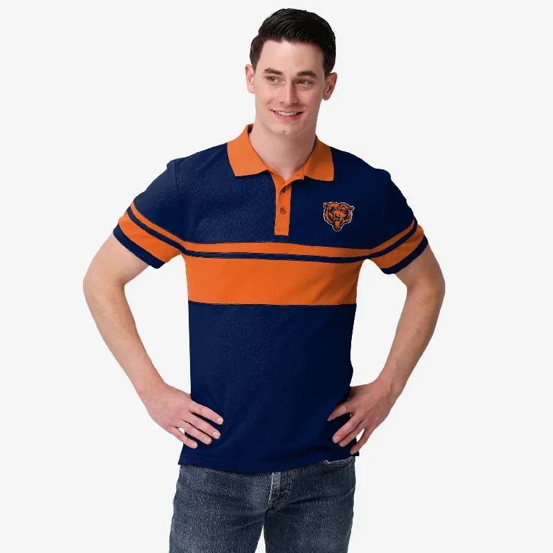 Chicago Bears Cotton Stripe Polo