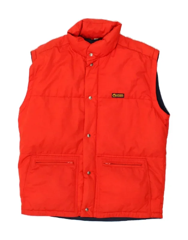 CIESSE PIUMINI Mens Padded Gilet UK 40 Large Red