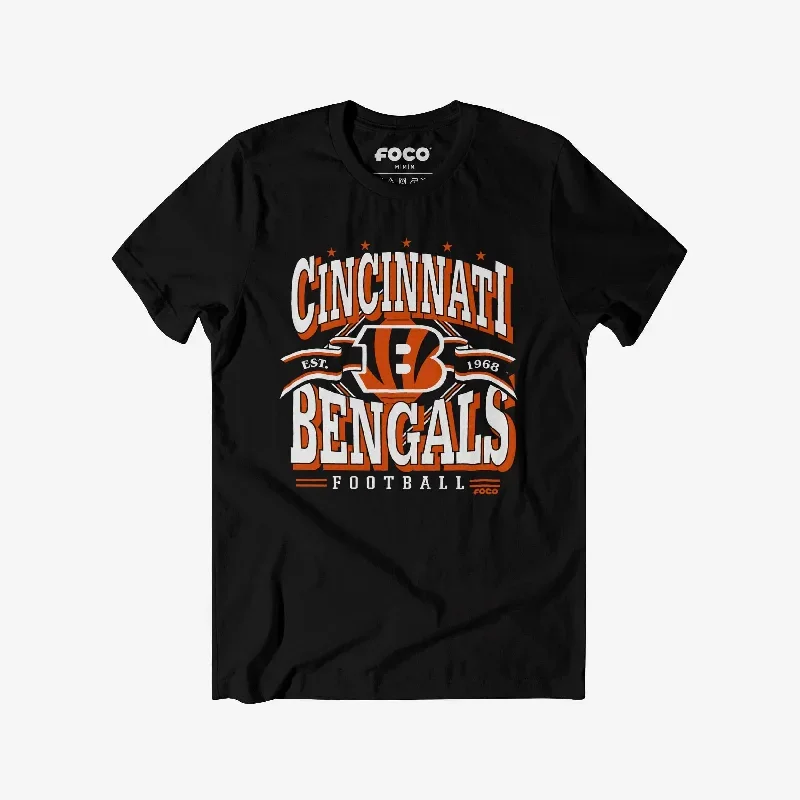 Cincinnati Bengals Established Banner T-Shirt