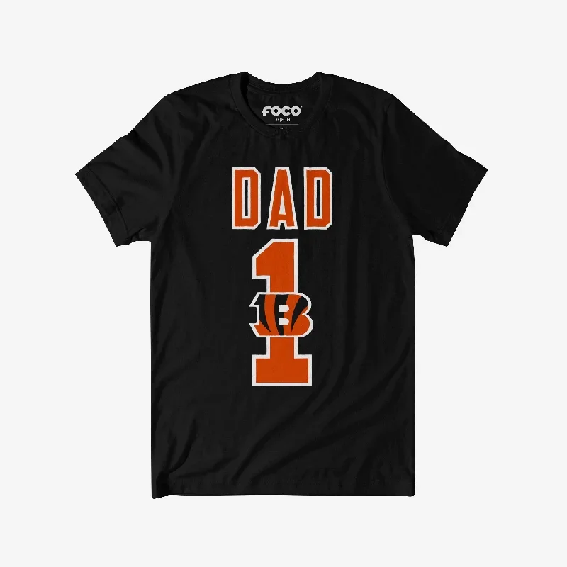 Cincinnati Bengals Number 1 Dad T-Shirt