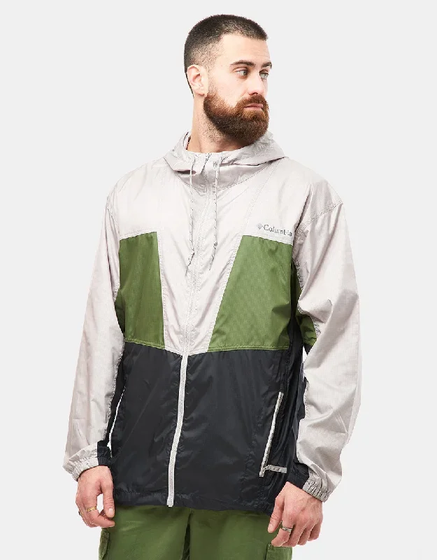 Columbia Trail Traveler™ Windbreaker - Flint Grey/Canteen/Black