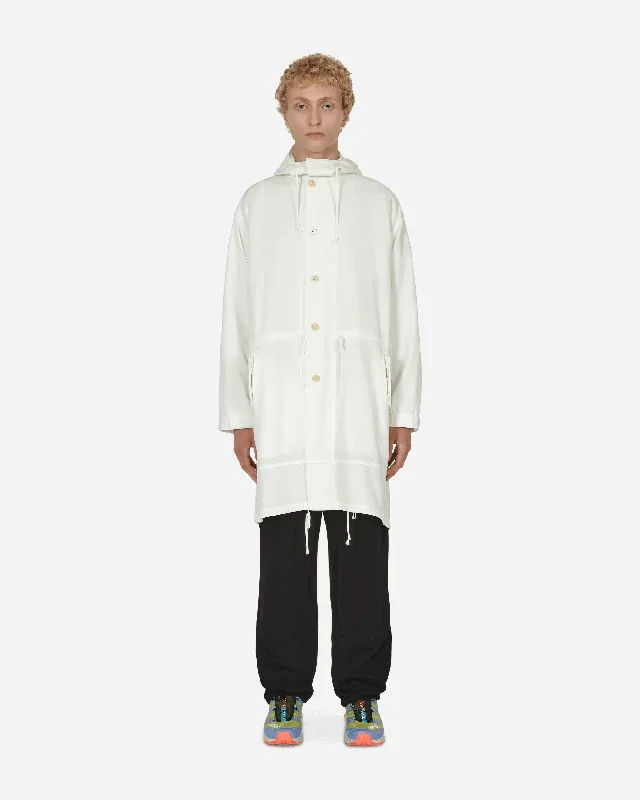 Engineer Tarpaulin Cross Coat White