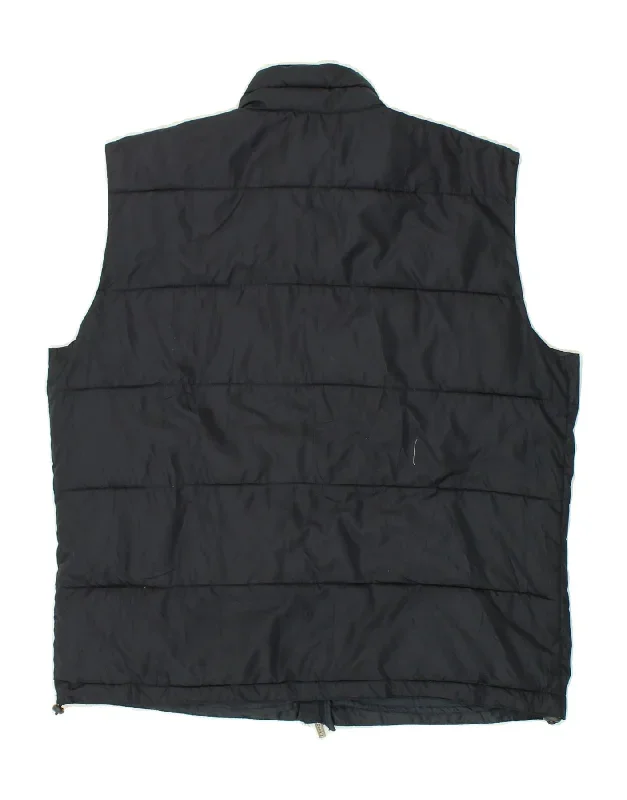 dacks-mens-padded-gilet-uk-40-large-navy-blue-polyester