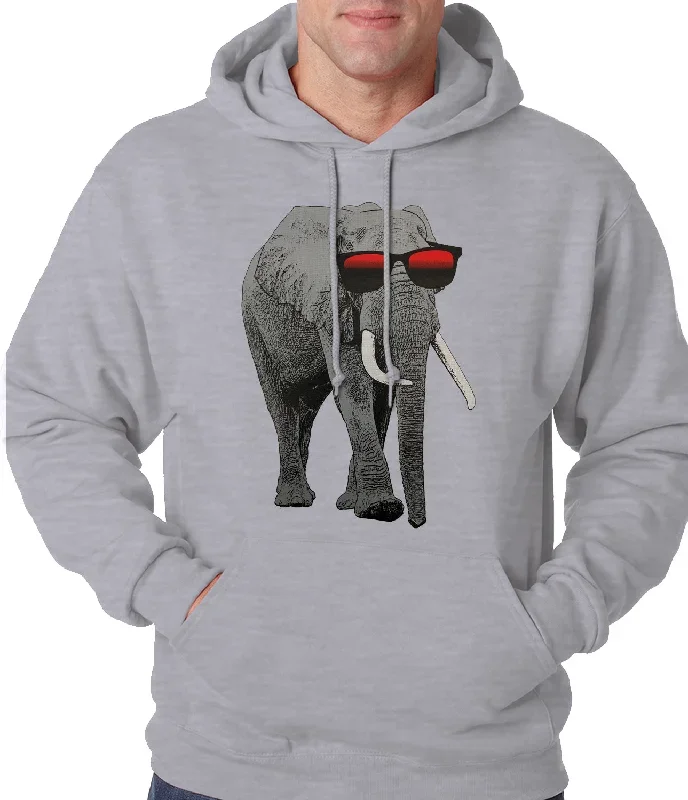 elephant-wearing-sunglasses-adult-hoodie