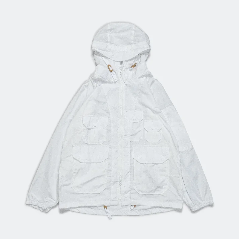 Atlantic Parka - White Memory Polyester