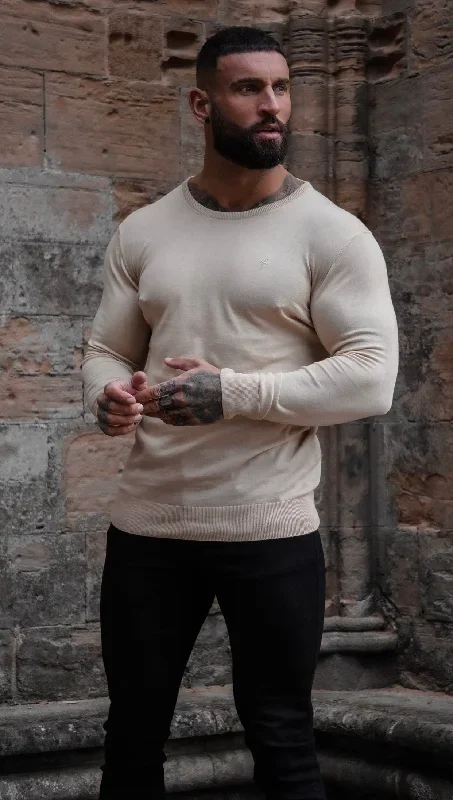 father-sons-classic-beige-crew-neck-knitted-jumper-with-tonal-emblem-fsh672