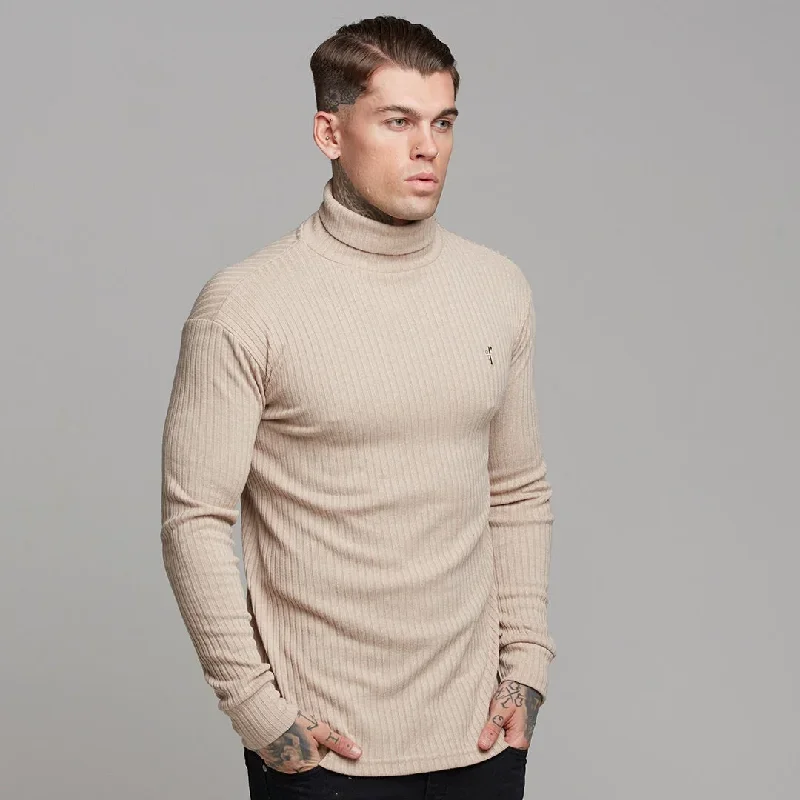 father-sons-classic-beige-ribbed-knit-roll-neck-jumper-fsh292