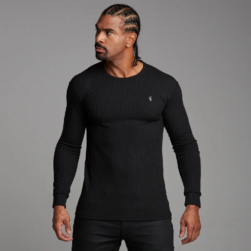 father-sons-classic-black-ribbed-knit-super-slim-crew-fsh162-1