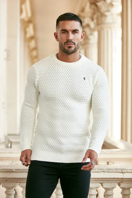 father-sons-classic-cream-knitted-weave-super-slim-jumper-fsj012