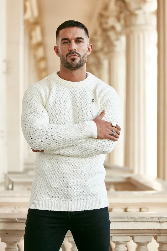 father-sons-classic-cream-knitted-weave-super-slim-jumper-fsj012